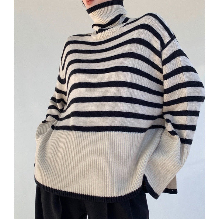 MILENA - Maglione con collo alto