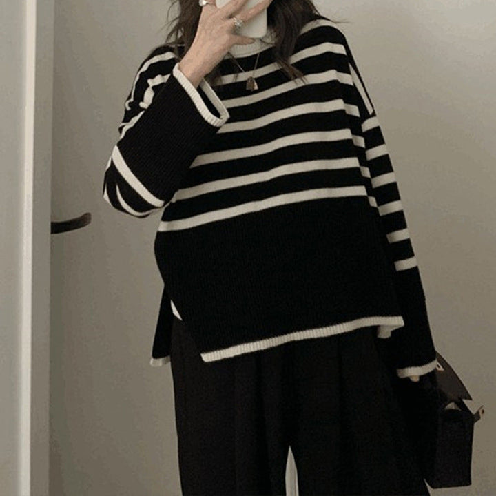 MILENA - Maglione con collo alto