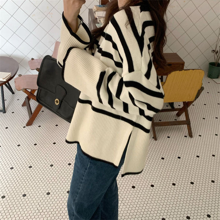 MILENA - Maglione con collo alto