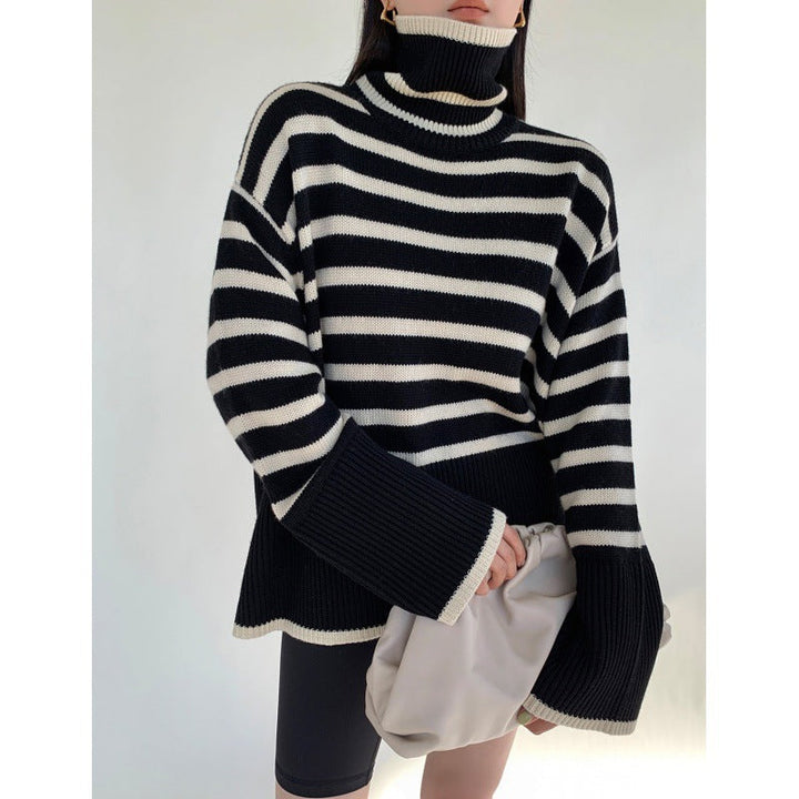 MILENA - Maglione con collo alto